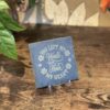 Work Hard Better Life Slate Coaster