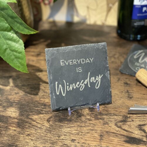Slate Coaster Wine Lover Slate Coaster Wine Lover