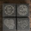 Group of Dog Slate Coasters