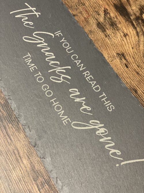 Slate Cheese Board Snacks Gone Slate Cheeseboard