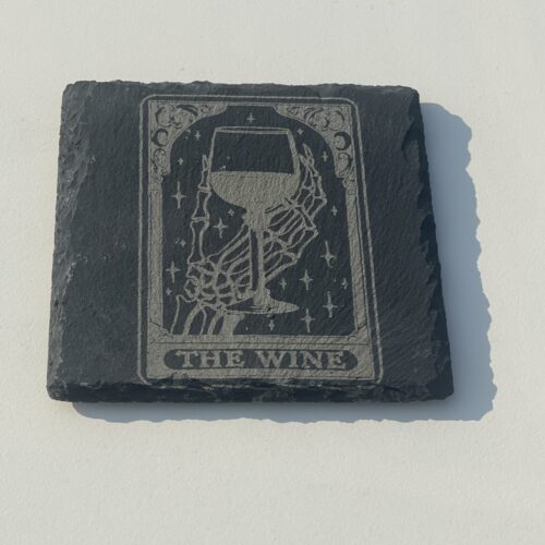 The Wine Slate Coaster