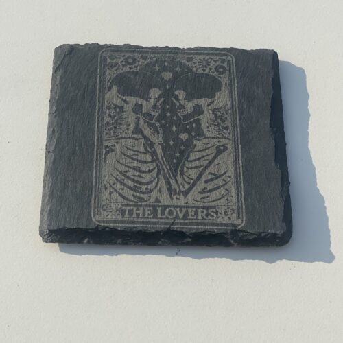 The Lovers 2 The Lovers 2 Slate Coaster