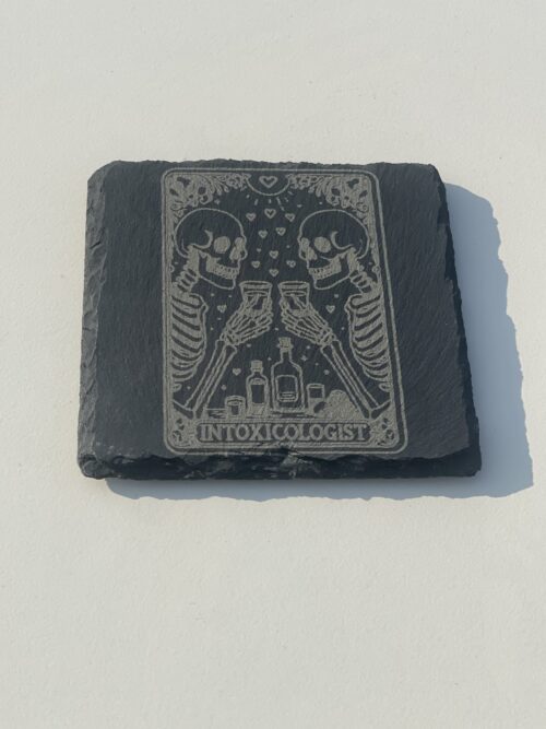 The Intoxicologist Slate Coaster