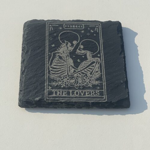 The Lovers The Lovers Slate Coaster