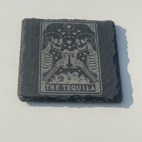 The Tequila Slate Coaster