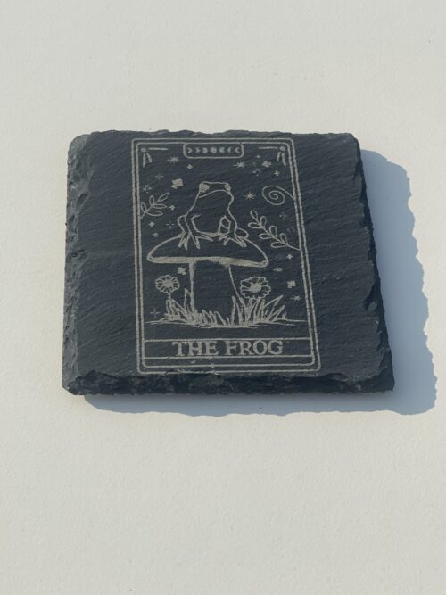 The Frog The Frog Slate Coaster