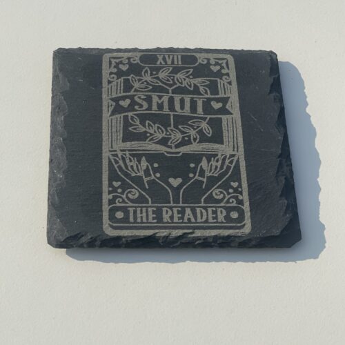 The Smut Reader The Smut Reader Slate Coaster