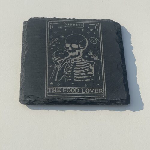 The Food Lover The Food Lover Slate Coaster