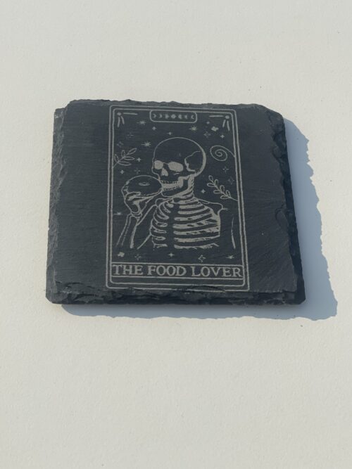 The Food Lover The Food Lover Slate Coaster