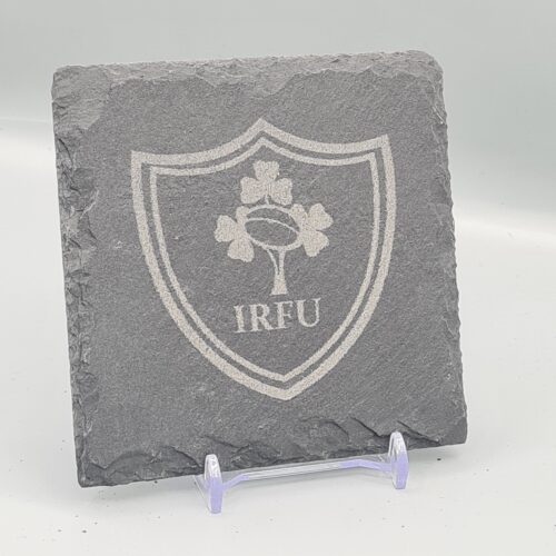 Ireland Rugby Slate Coaster