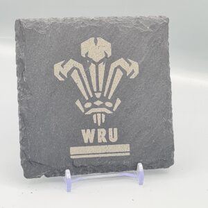 Wales Rugby Slate Coaster