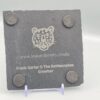 It's The Death Of Happiness Lyric Slate Coaster