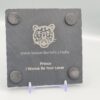 I Ain't Got No Money Slate Lyric Coaster