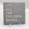 David Bowie Starman Let All The Children Boogie Lyric Slate Coaster