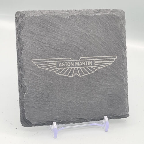 Aston_Slate_Coaster_5 Aston Martin Slate Coaster – Engraved Natural Slate Car Gift