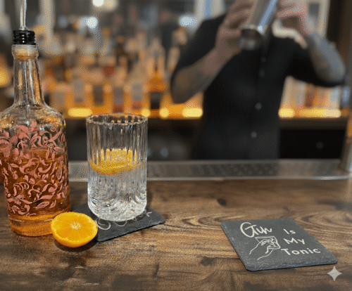 gin is my tonic Gin Is My Tonic Slate Coaster