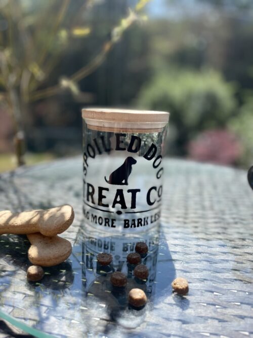 Spoiled Dog Treat Jar Spoiled Dog Treat Jar