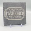 Christmas Blend Hot Cocoa Slate Coaster – Festive Slate Christmas Gift