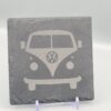1000060923 Beach Therapy VW Camper Slate Coaster – Coastal Campervan Gift