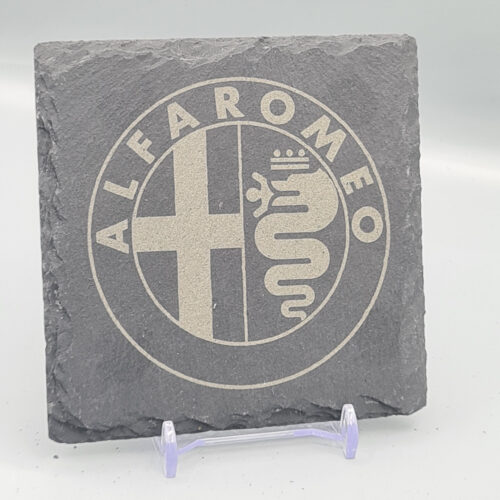 Alfa_Romeo_Slate_5 Alfa Romeo Slate Coaster – Engraved Natural Slate Car Gift
