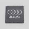 Audi_slate_Coaster_3 Audi Slate Coaster – Engraved Natural Slate Car Gift