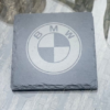 BMW_Slate_Coaster_2 BMW Slate Coaster – Engraved Natural Slate Car Gift