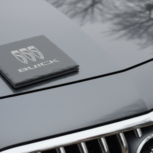 Buick Slate Coaster – Engraved Natural Slate Car Gift