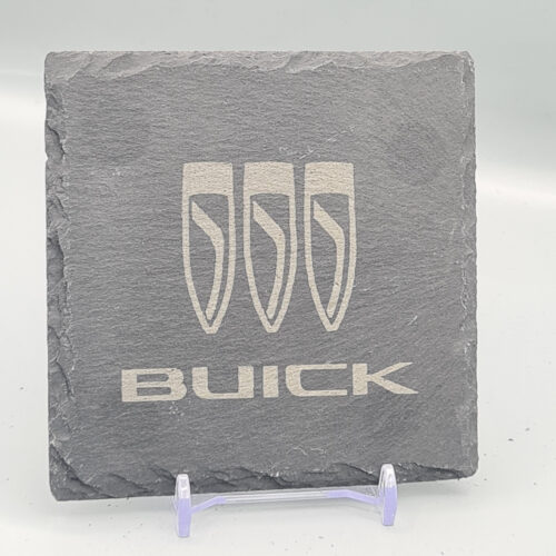 Buick Slate Coaster – Engraved Natural Slate Car Gift