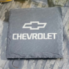 Chevrolet Slate Coaster – Engraved Natural Slate Car Gift