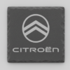 Citroen_logo_slate_coaster_3 Citroen Slate Coaster – Engraved Natural Slate Car Gift