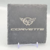 Corvette Slate Coaster – Engraved Natural Slate Car Gift