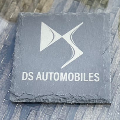 DS Automobiles Slate Coaster – Engraved Natural Slate Car Gift