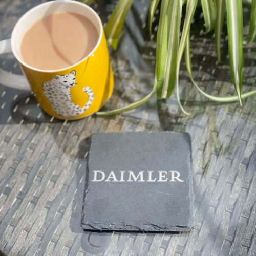 Daimler Slate Coaster – Engraved Natural Slate Car Gift
