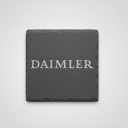 Daimler Slate Coaster – Engraved Natural Slate Car Gift