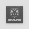 Dodge RAM Slate Coaster – Engraved Natural Slate Truck Gift
