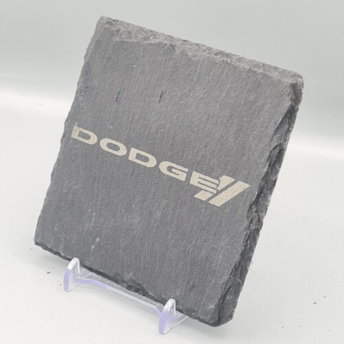 Dodge Slate Coaster – Engraved Natural Slate Car Gift