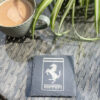 Ferrari Slate Coaster – Engraved Natural Slate Car Gift