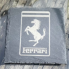 Ferrari Slate Coaster – Engraved Natural Slate Car Gift
