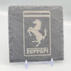 Ferrari Slate Coaster – Engraved Natural Slate Car Gift