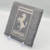 Ferrari Slate Coaster – Engraved Natural Slate Car Gift