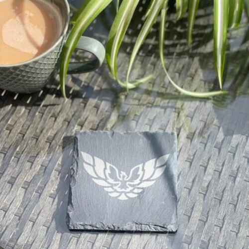 Firebird_Trans_Am_slate_Coaster_1 Firebird TransAm Slate Coaster – Engraved Natural Slate Car Gift