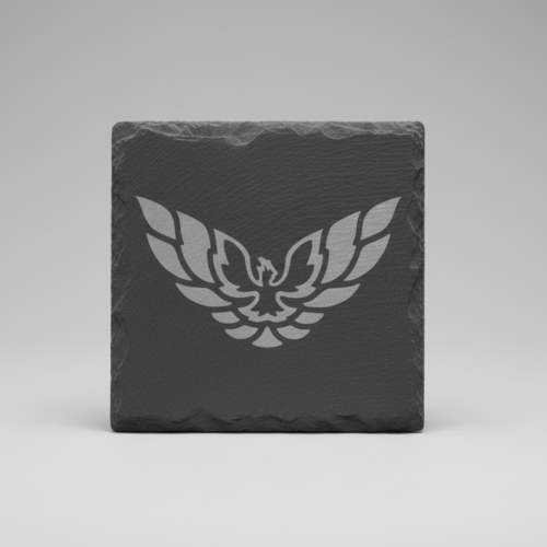 Firebird_Trans_Am_slate_Coaster_3 Firebird TransAm Slate Coaster – Engraved Natural Slate Car Gift