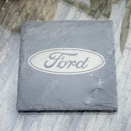 Ford_Slate_2 Ford Slate Coaster – Engraved Natural Slate Car Gift
