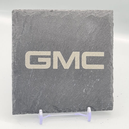 GMC Slate Coaster – Engraved Natural Slate Truck Gift