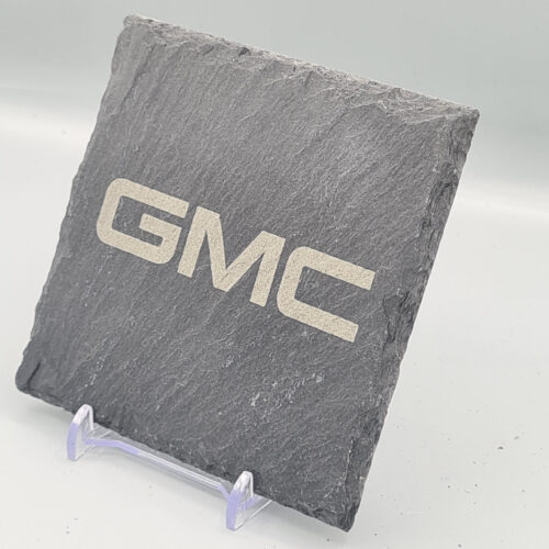 GMC Slate Coaster – Engraved Natural Slate Truck Gift
