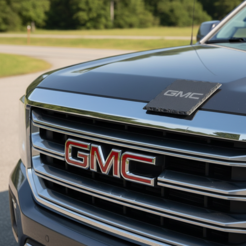 GMC Slate Coaster – Engraved Natural Slate Truck Gift