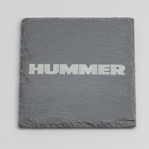 Hummer Slate Coaster – Engraved Natural Slate Car Gift