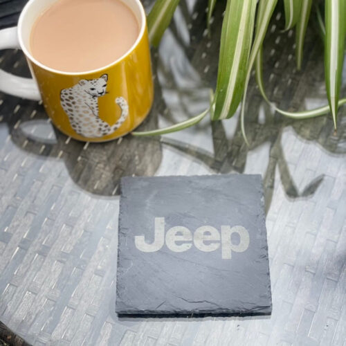 Jeep_slate_Coaster_1 Jeep Slate Coaster – Engraved Natural Slate Car Gift