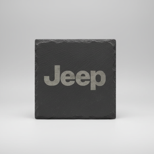 Jeep Slate Coaster – Engraved Natural Slate Car Gift