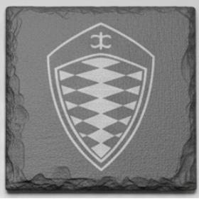 Koenigsegg_slate_coaster_3 Koenigsegg Slate Coaster – Engraved Natural Slate Hypercar Gift